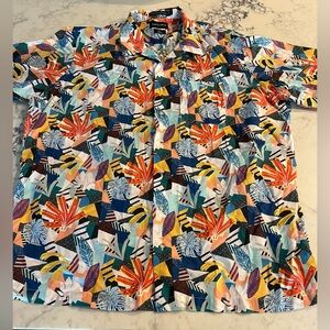 Paul Frederick Finest 100% Cotton Classic Fit Button Down Shirt 3XL EUC $129